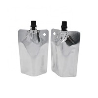 Customized Standing Black Cap Foil Spout Pouch With Good Price